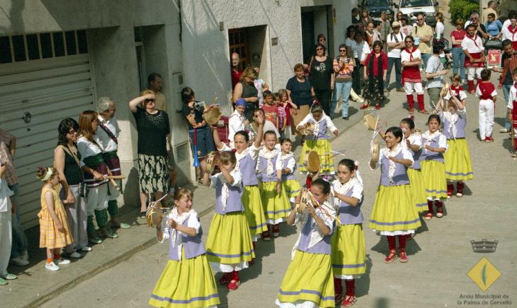 Cercavila durant la Festa Major de Sant Isidre