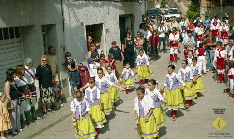 Cercavila durant la Festa Major de Sant Isidre