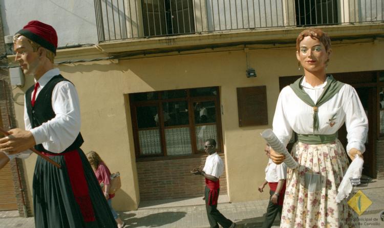 Cercavila durant la Festa Major de Sant Isidre