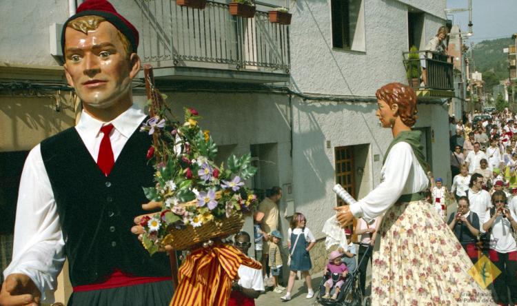 Cercavila durant la Festa Major de Sant Isidre