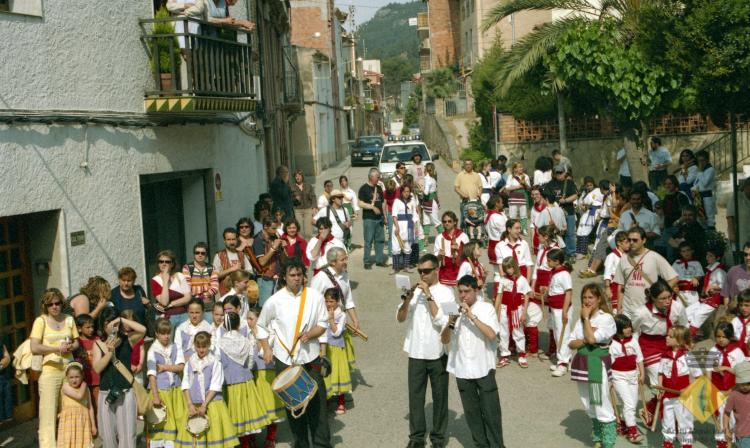 Cercavila durant la Festa Major de Sant Isidre