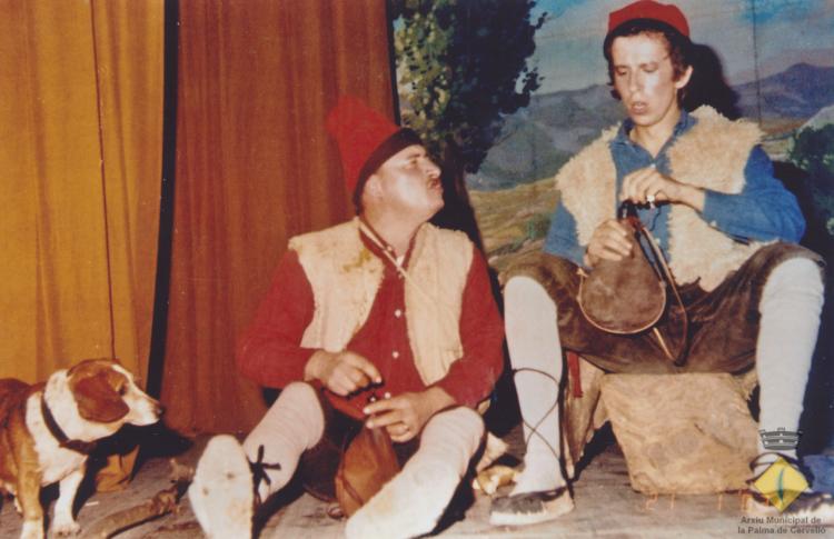 Pastorets representats pel grup de teatre de la Palma