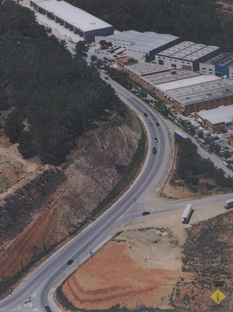Imatges aèries de la zona industrial de can Mascaró