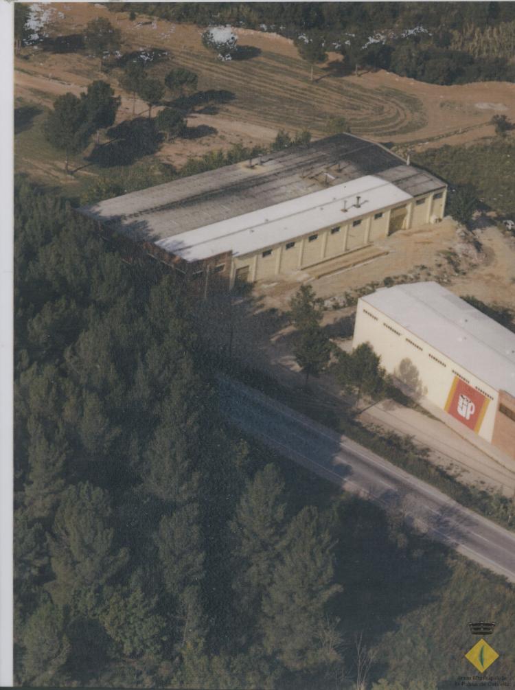 Imatges aèries de la zona industrial de can Mascaró