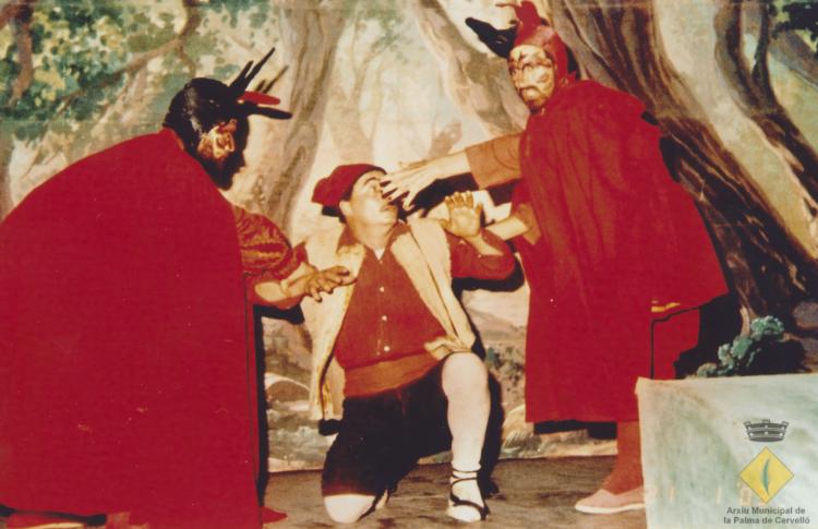 Pastorets representats pel grup de teatre de la Palma