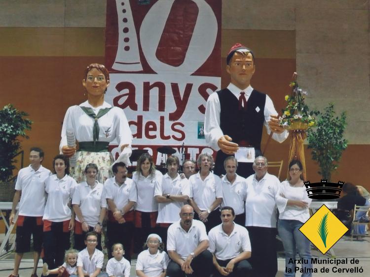 Els Gegants de la Palma. 10 anys dels gegants
