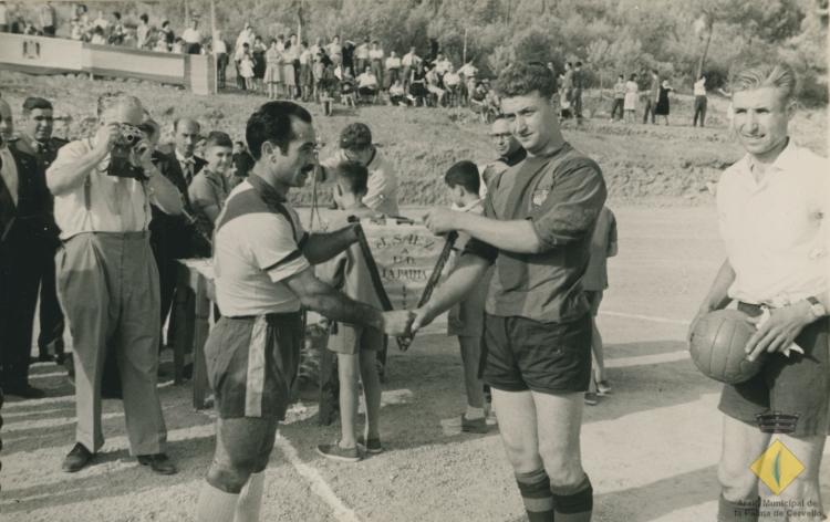 Inauguració del nou camp de futbol de la Palma de Cervelló