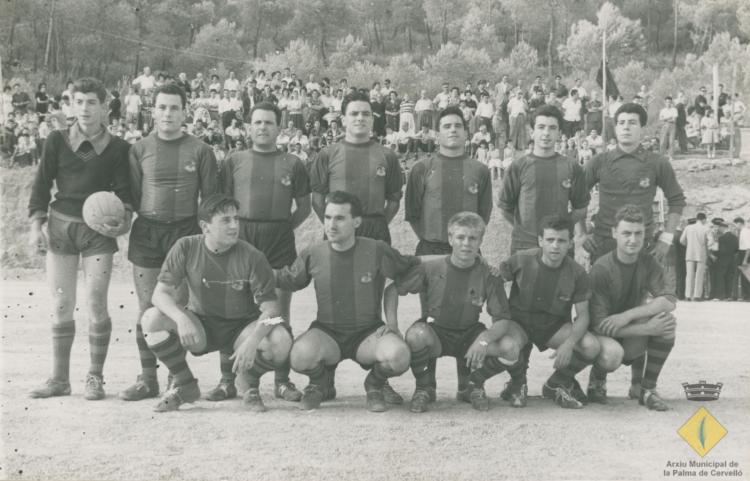 Inauguració del nou camp de futbol de la Palma de Cervelló