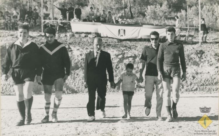 Inauguració del nou camp de futbol de la Palma de Cervelló