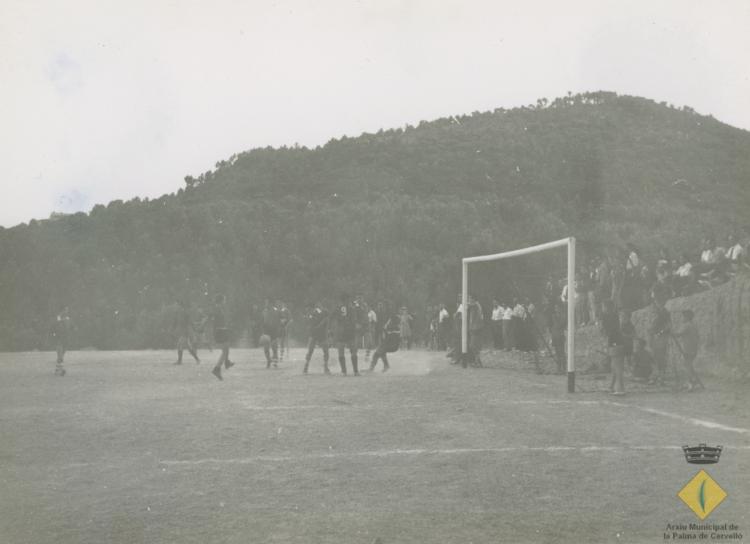 Inauguració del nou camp de futbol de la Palma de Cervelló