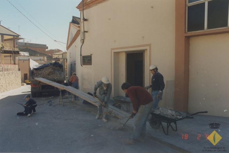 Obres de manteniment de l'Aliança Palmarenca