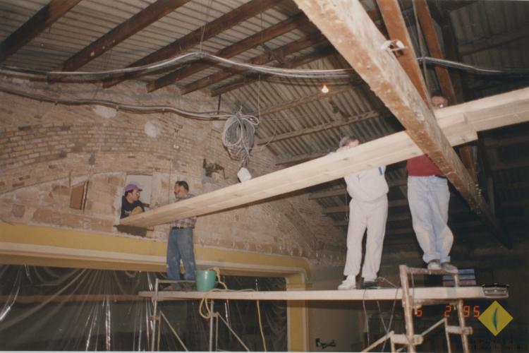 Obres de manteniment de l'Aliança Palmarenca