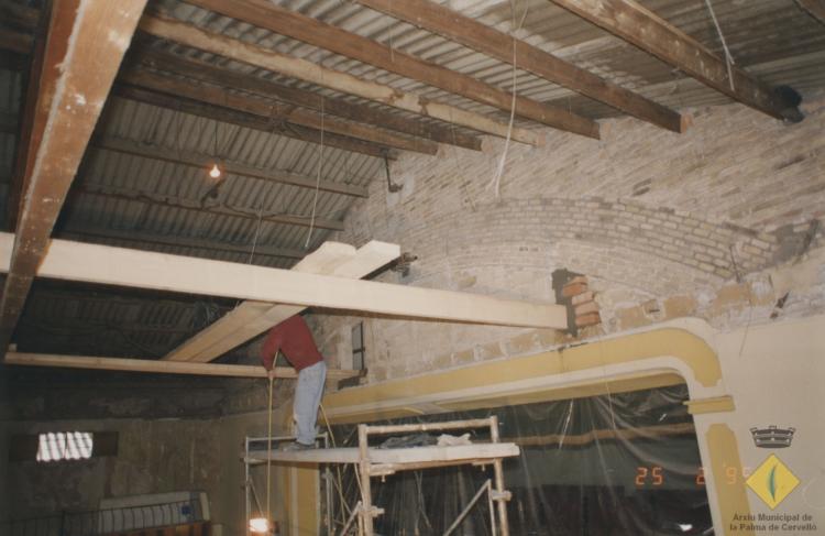 Obres de manteniment de l'Aliança Palmarenca