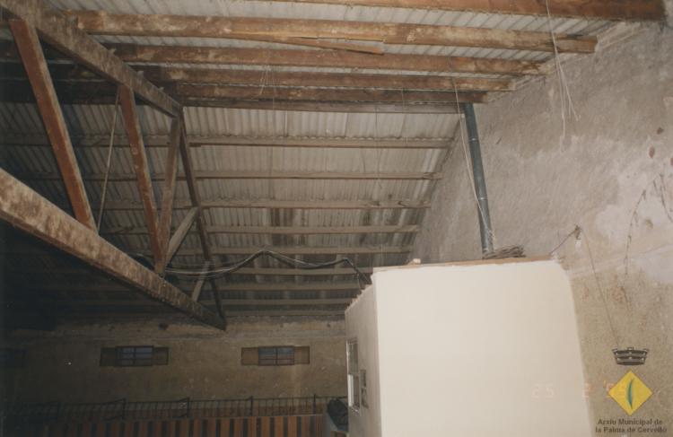 Obres de manteniment de l'Aliança Palmarenca