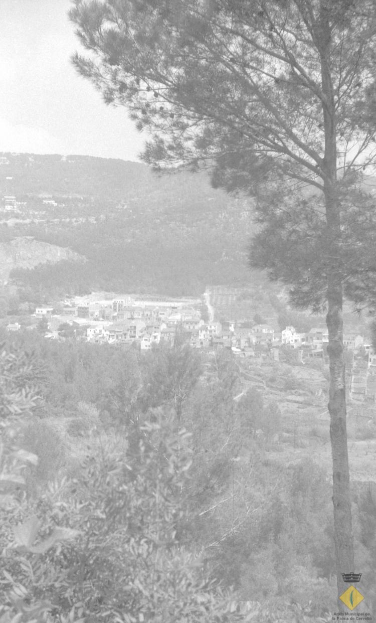 Vista general de la Palma de Cervelló
