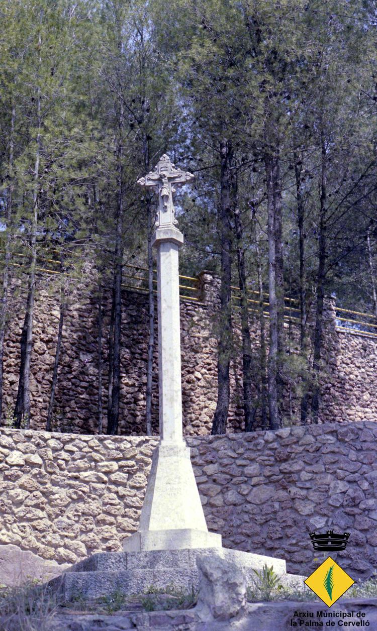 Creu de Terme a l'entrada del terme municipal de la Palma