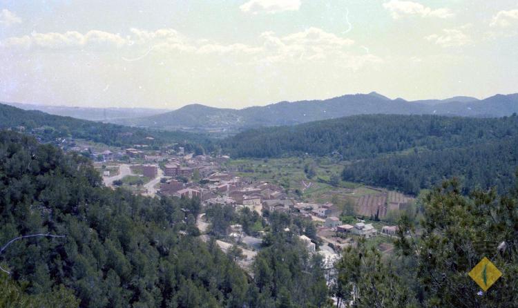 Vista general de la Palma de Cervelló