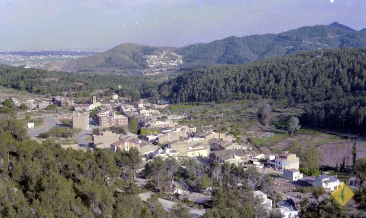Vista general de la Palma de Cervelló