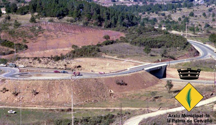 Obres de connexió de la carretera de la Palma amb la N-340