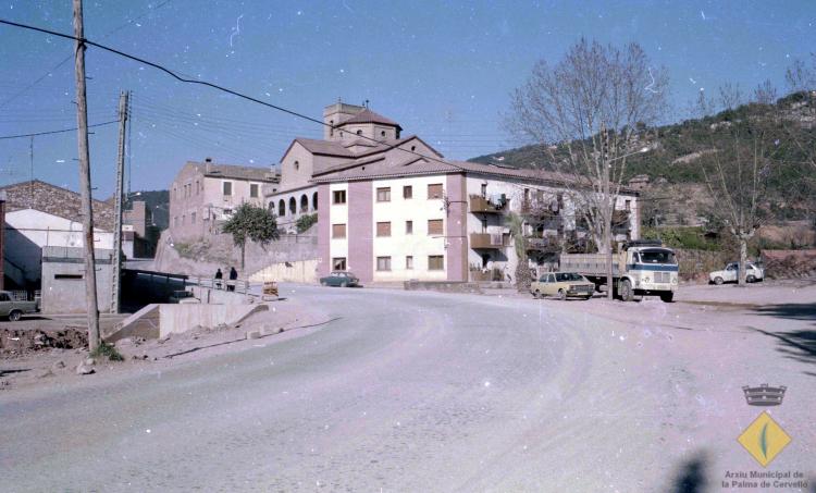Obres d'ampliació del pont de Cal Simon