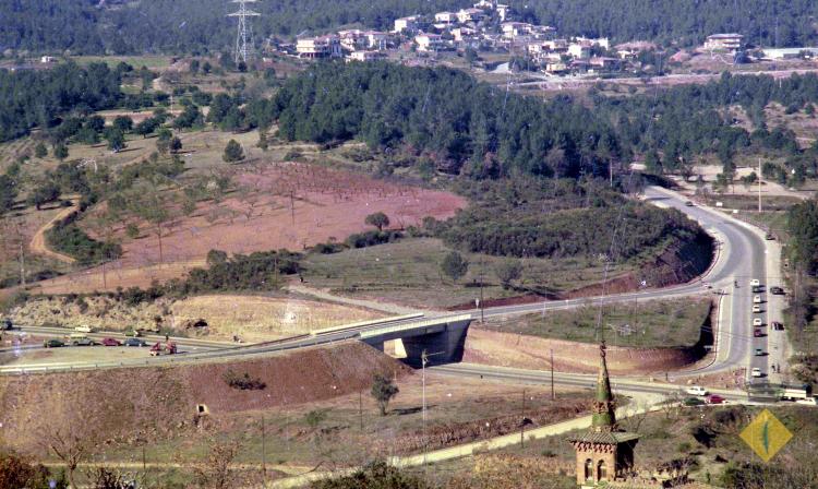 Obres de connexió de la carretera de la Palma amb la N-340