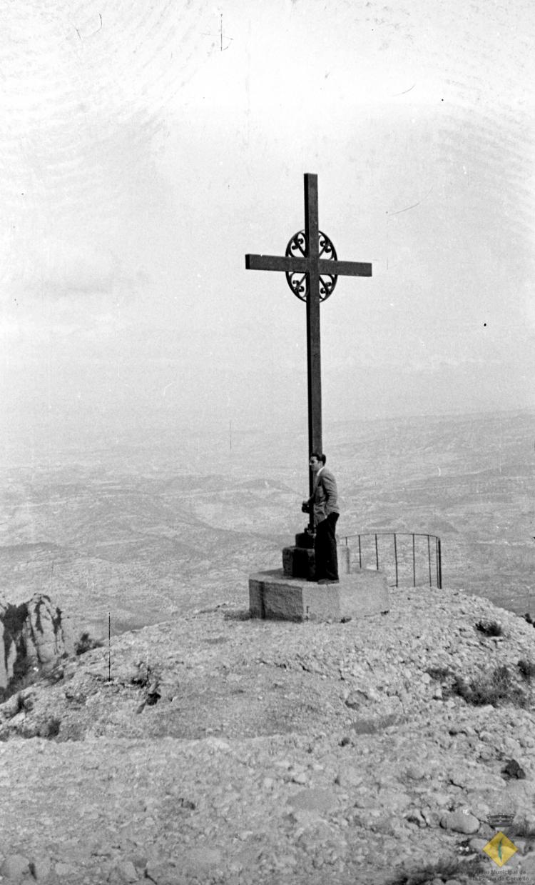 La Creu de Sant Miquel a Montserrat