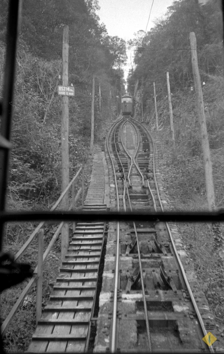 Les vies del funicular de Sant Joan a Montserrat