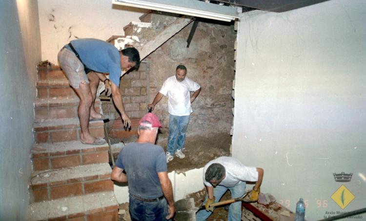Obres de manteniment a la Societat Aliança Palmarenca