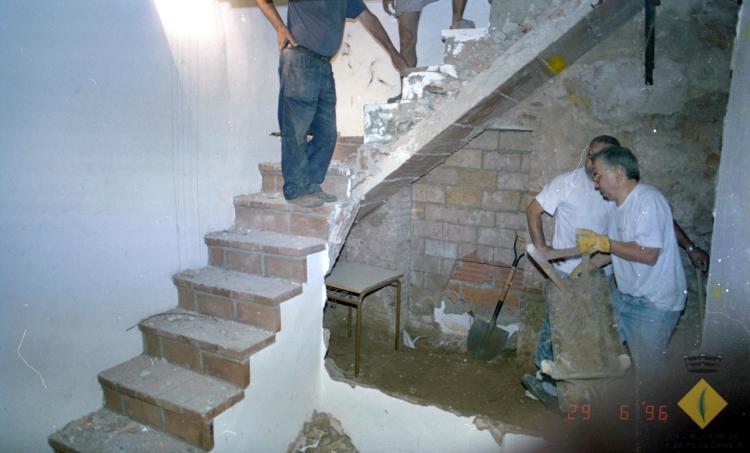 Obres de manteniment a la Societat Aliança Palmarenca