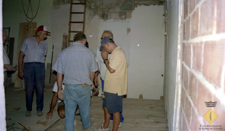 Obres de manteniment de l'Aliança Palmarenca
