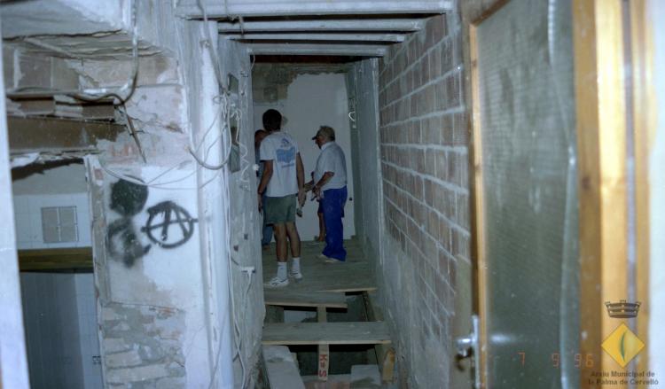 Obres de manteniment de l'Aliança Palmarenca