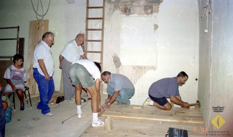 Obres de manteniment de l'Aliança Palmarenca
