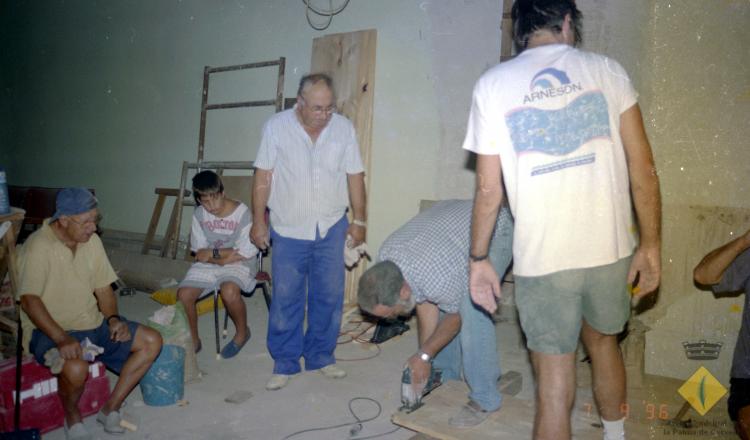 Obres de manteniment de l'Aliança Palmarenca