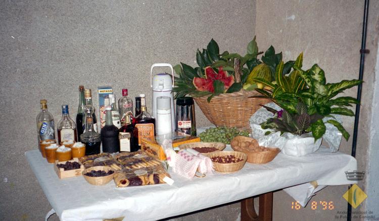 Sopar de Festa Major al carrer Santa Maria
