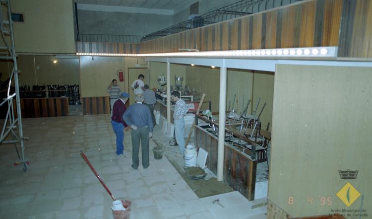 Obres de manteniment de l'Aliança Palmarenca