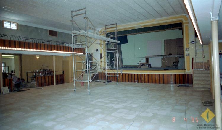 Obres de manteniment de l'Aliança Palmarenca
