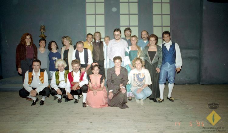 Grup d'actors de la Societat Aliança Palmarenca