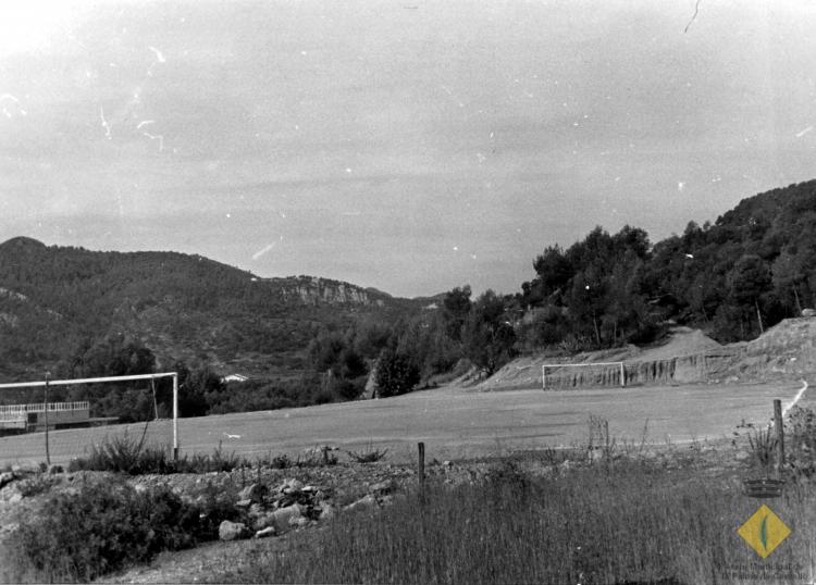 Vista del camp de futbol nou de la Palma