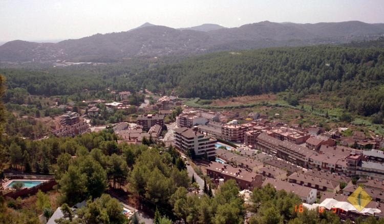 Vista parcial de la Palma de Cervelló
