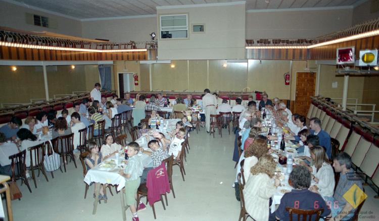 Dinar a la seu de la Societat Aliança Palmarenca