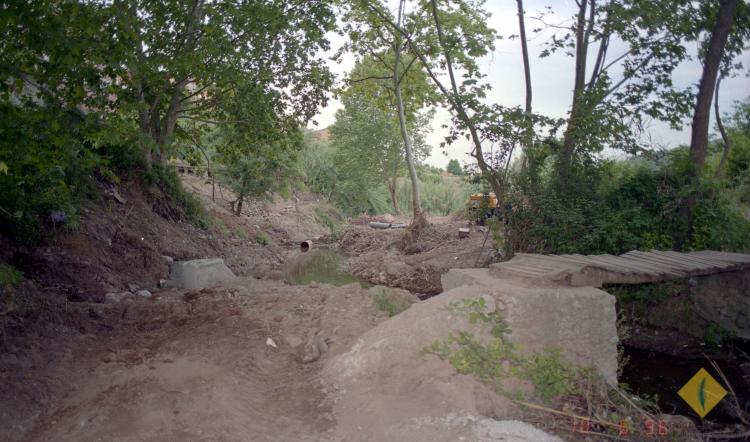 Obres de canalització d'aigües
