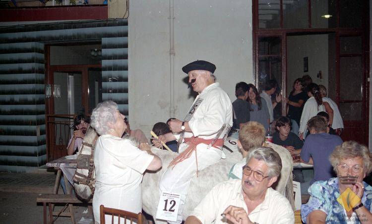 Sopar de Festa Major al carrer Santa Maria