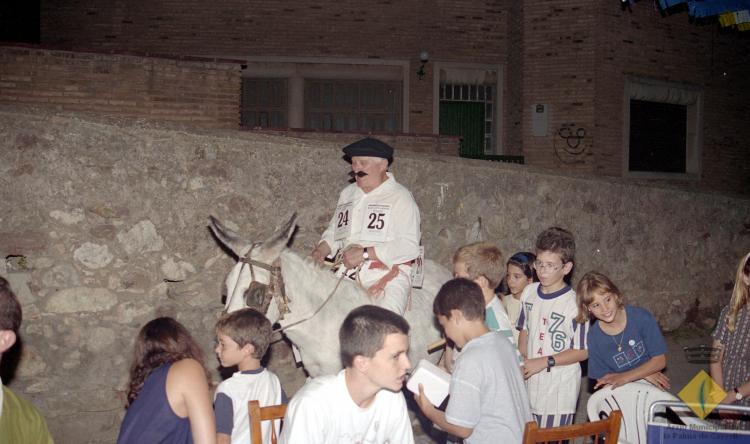 Sopar de Festa Major al carrer Santa Maria