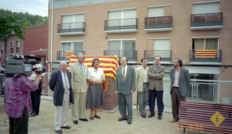 Inauguració de la plaça Onze de Setembre