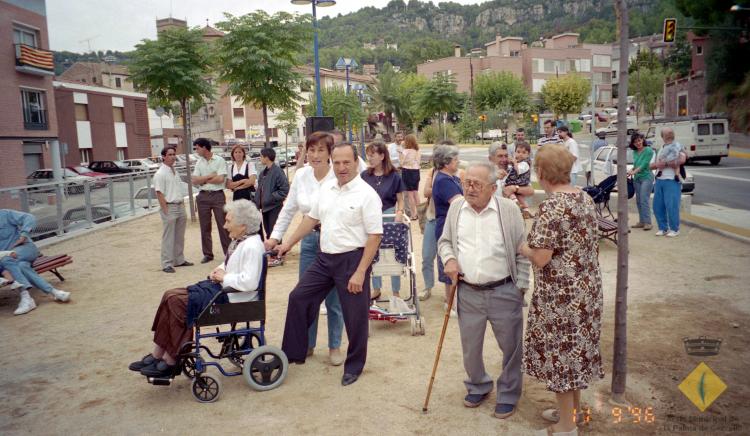 Inauguració de la plaça Onze de Setembre