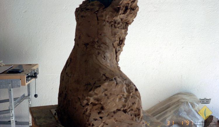 Procés de creació dels gegants de la Palma de Cervelló