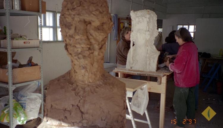 Procés de creació dels gegants de la Palma de Cervelló