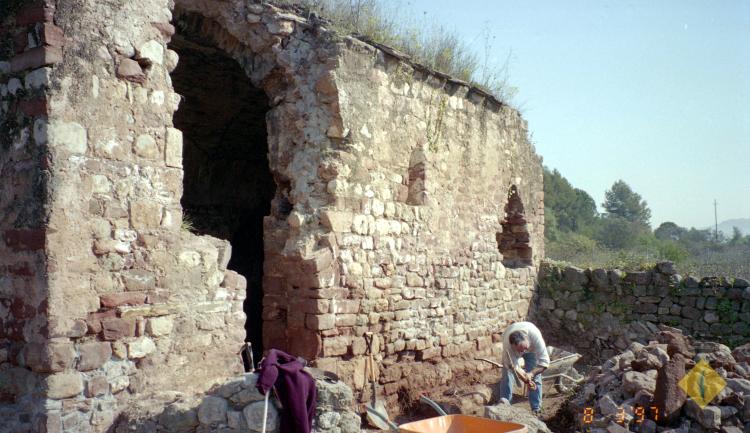 Excavació arqueològica a Sant Joan del Pla o de l'Erm