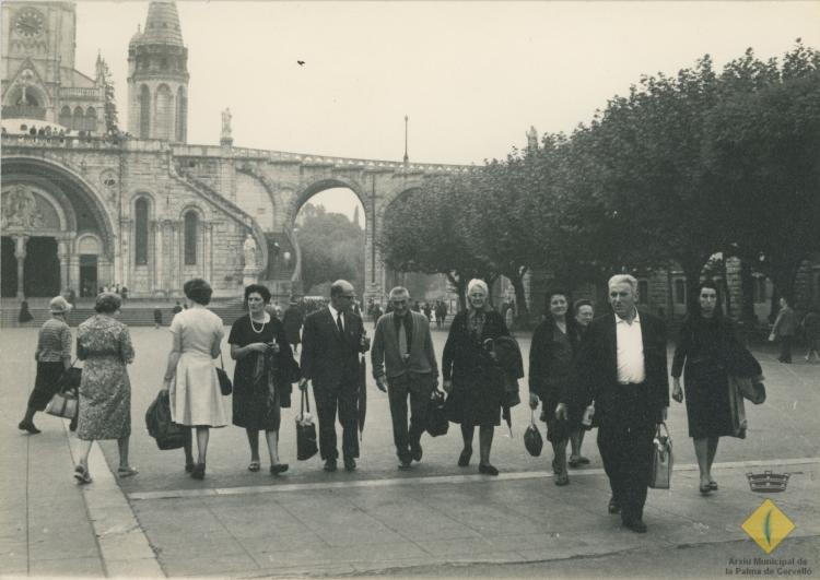 Grup de peregrins de la Palma a Lourdes