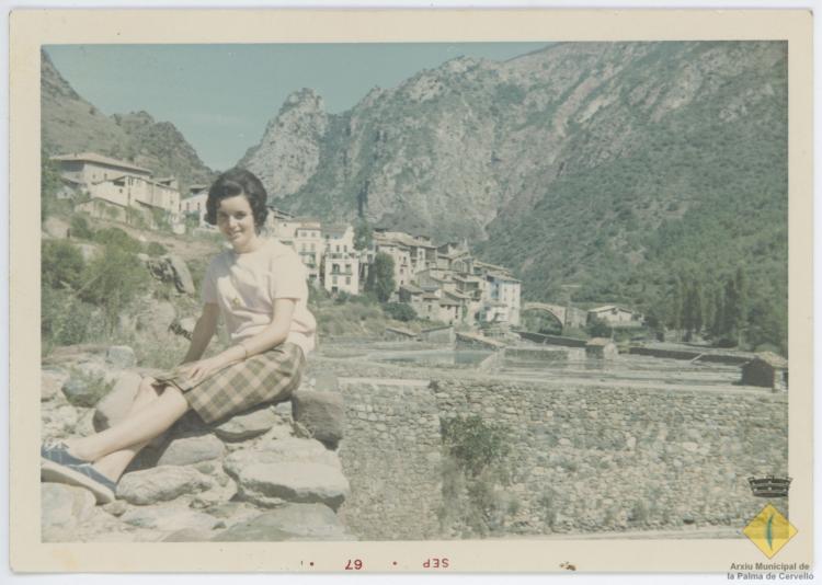 Retrat de Rosa Maria Albertí a Gerri de la Sal